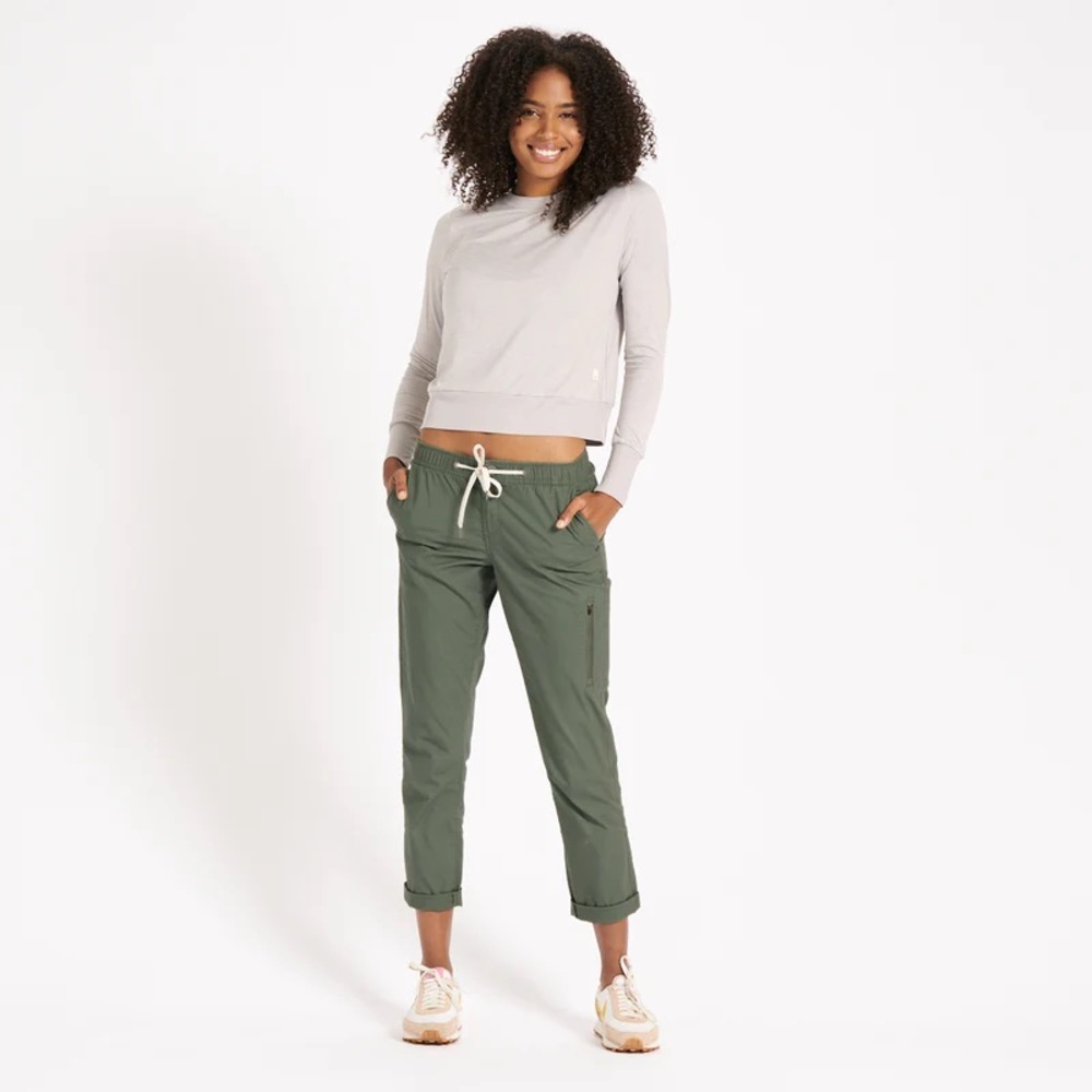 Vuori Rip Stop Pants Army Green Women’s Small